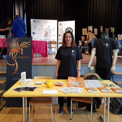 Le stand de l'association Renaissance au Salon TASE